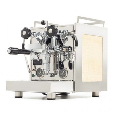 Profitec Pro 600 Dual Boiler Espresso Machine with Flow Control - Maple Curly Figured