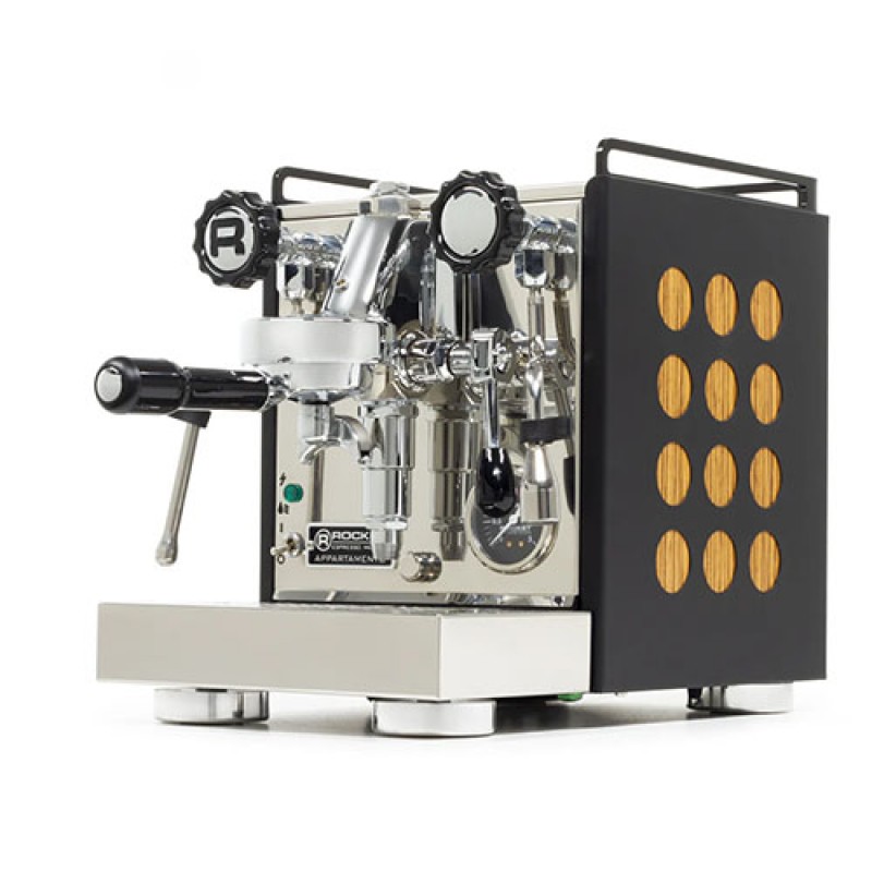 Rocket Espresso Appartamento Serie Nera Espresso Machine - Zebrawood