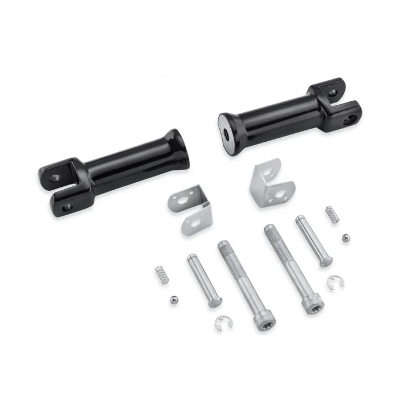 Passenger Footpeg Support Kit - Gloss Black