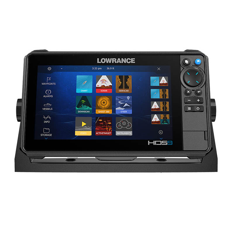 Lowrance - HDS PRO 9 - with Preloaded C-MAP DISCOVER OnBoard, No Transducer