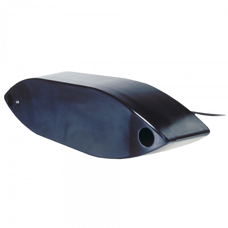 Garmin - Thru-Hull Transducer - 509LHW 3kW, 28 to 60kHz & 150 to 250kHz