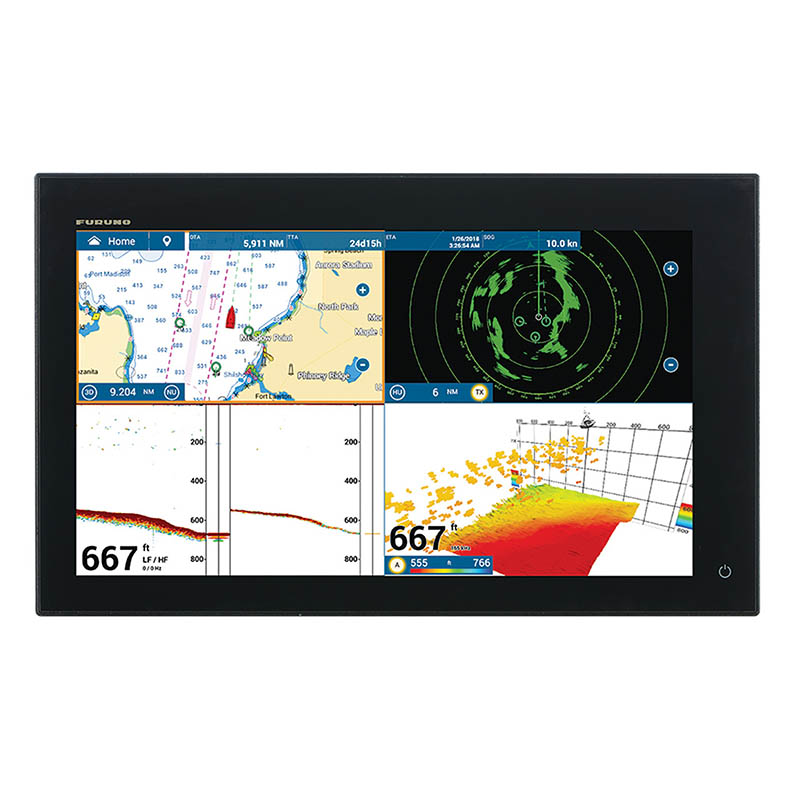 Furuno - NavNet TZtouch3 19" MFD with 1kW Dual Channel CHIRP™ Sounder